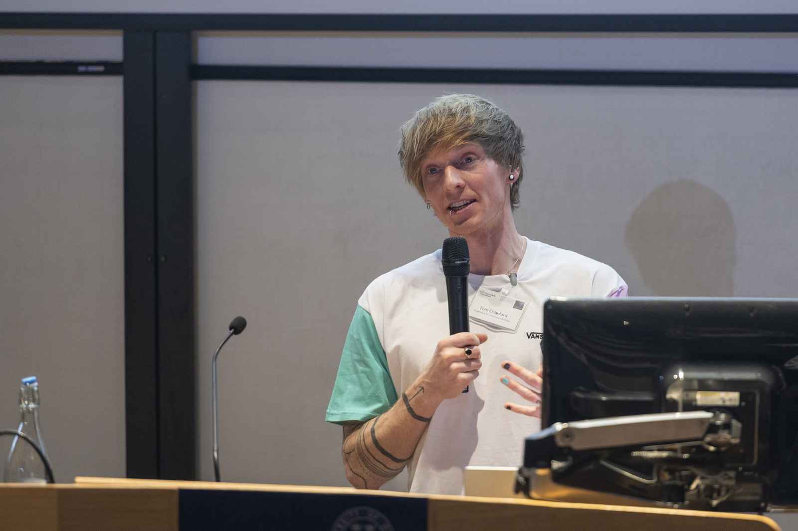 Tom Crawford at the 2024 Vice-Chancellor's Colloquium